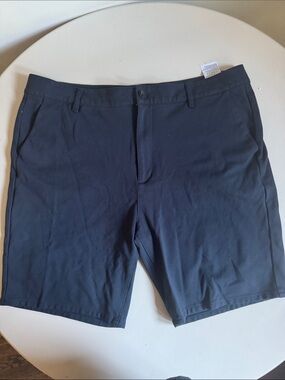 True Classic Flat Front Navy Performance Men’s Shorts
